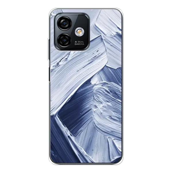 Чехол с рисунком «Краски мазки» для Ulefone Note 16 Pro
