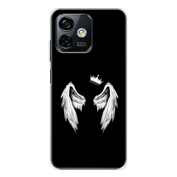 Чехол с рисунком «Крылья и корона» для Ulefone Note 16 Pro Чехол с рисунком «Крылья и корона» для Ulefone Note 16 Pro