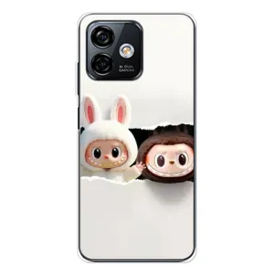 Чохол з принтом Лабубу для Ulefone Note 16 Pro (Фігурки Labubu)