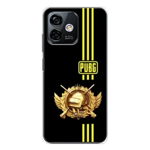 Чохол (TPU) з картинкою "Лого Пабг" на Ноте 16 Про (Логотип PUPG)