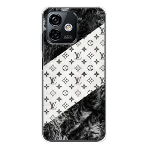 Чохол Стиль Louis Vuitton на Ulefone Note 16 Pro (LV на білому)