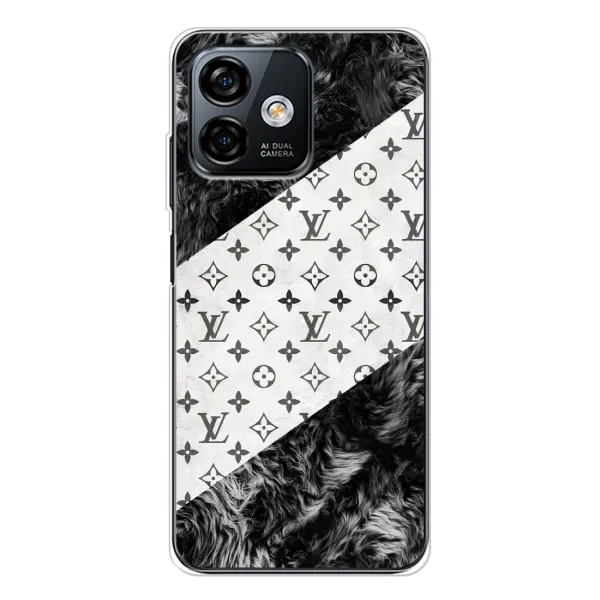 Чехол с рисунком «LV на белом» для Ulefone Note 16 Pro Чехол с рисунком «LV на белом» для Ulefone Note 16 Pro