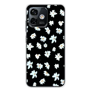 Чехол с ромашками на Ulefone Note 16 Pro (Маленькие ромашки)