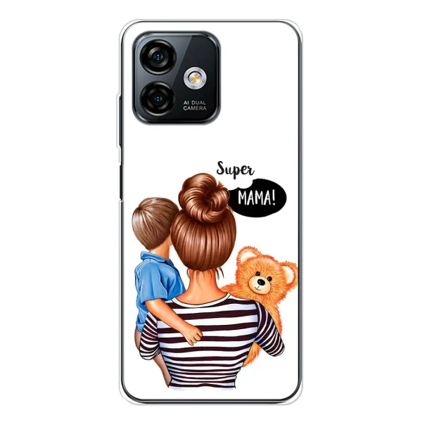 Чехол с рисунком «Мама и сын» для Ulefone Note 16 Pro Чехол с рисунком «Мама и сын» для Ulefone Note 16 Pro