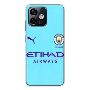 Силиконовые Чехлы принт Футбол на Ulefone Note 16 Pro (Man City)