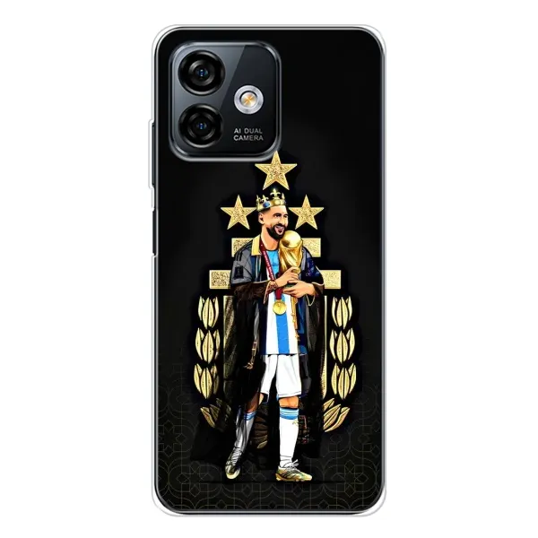Чохол з малюнком «Мессі король» для Ulefone Note 16 Pro Чохол з малюнком «Мессі король» для Ulefone Note 16 Pro