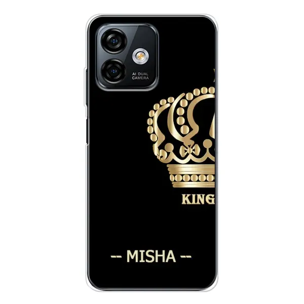Чехол с рисунком «MISHA» для Ulefone Note 16 Pro