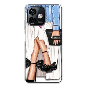 Силіконовый Чохол на Ulefone Note 16 Pro з картинкой Модных девушек (Мода)