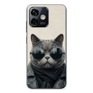 Чохол на тематику: Коти для Ulefone Note 16 Pro (Модний кіт)