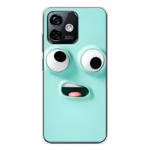 Чохли (ТПУ) (смішні стікери) для Ulefone Note 16 Pro (Кумедне м'ятне обличчя)