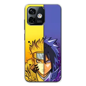 Купить Чехлы на телефон с принтом Anime для Ulefone Note 16 Pro (Naruto Vs Sasuke)