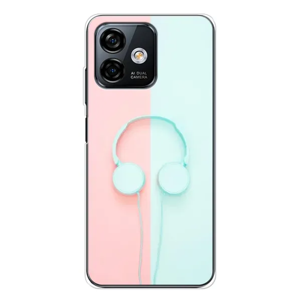 Чохол з малюнком «Навушники» для Ulefone Note 16 Pro