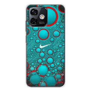 Силіконовый Чохол на Ulefone Note 16 Pro з картинкою НАЙК (Найк зелений)