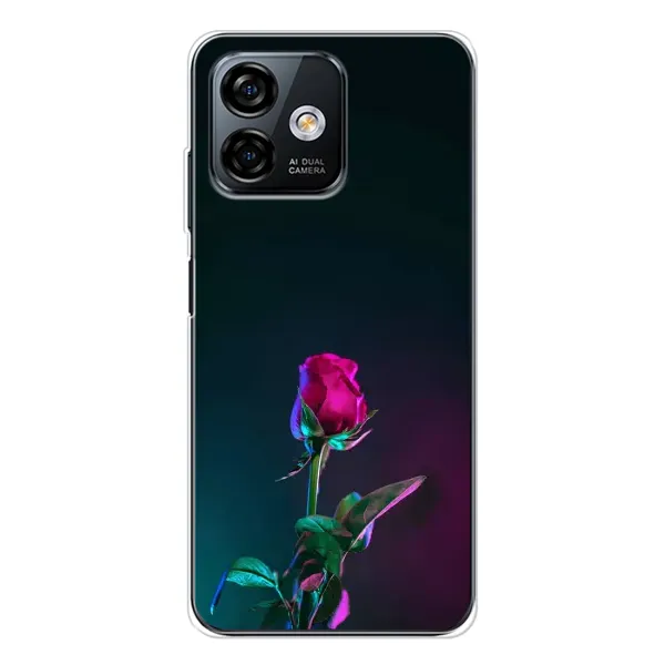 Чехол с рисунком «Ночная роза» для Ulefone Note 16 Pro