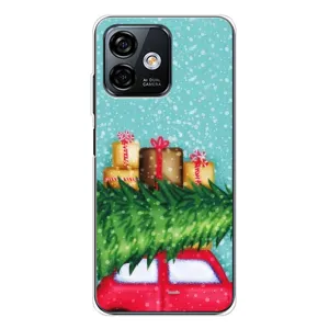 Чехол Новогодняя Елка на Ulefone Note 16 Pro (Новогодние подарки)