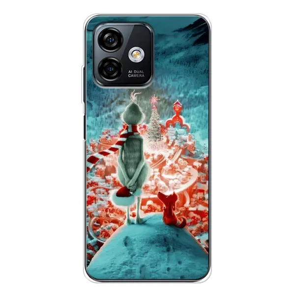Чехол с рисунком «Новогодний Гринч» для Ulefone Note 16 Pro