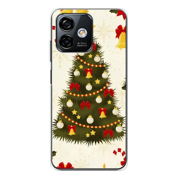 Чехол с рисунком «Новогодний принт» для Ulefone Note 16 Pro Чехол с рисунком «Новогодний принт» для Ulefone Note 16 Pro