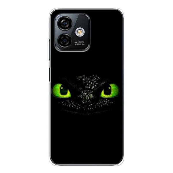 Чехол с рисунком «Глаза Беззубика» для Ulefone Note 16 Pro Чехол с рисунком «Глаза Беззубика» для Ulefone Note 16 Pro