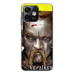 Чехол с картинкой (Патриотический КОЗАК) на Ulefone Note 16 Pro (Одноглазый Козак)