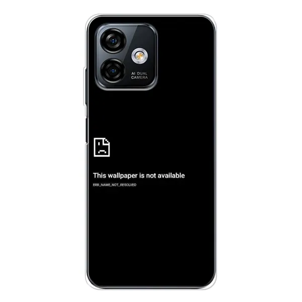 Чехол с рисунком «Ошибка» для Ulefone Note 16 Pro