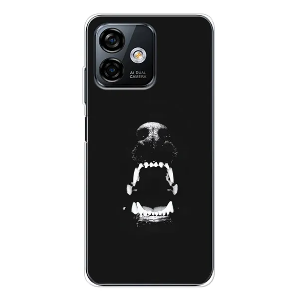 Чехол с рисунком «Пасть добермана» для Ulefone Note 16 Pro