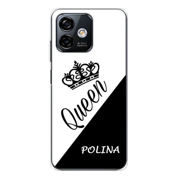 Чехол с рисунком «POLINA» для Ulefone Note 16 Pro