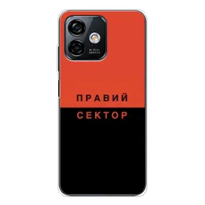 Чехлы УПА (Красно-Чёрный) на Ulefone Note 16 Pro (Правый Серктор)