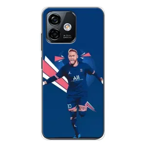 Силиконовый Чехол Ulefone Note 16 Pro (Празднование Неймара)