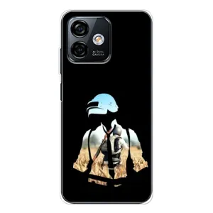 Чохол з картинкою "Герой Pubg" на Ulefone Note 16 Pro (Пубг мен)