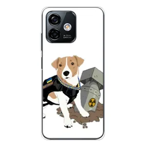 Чехол с принтом Собаки Патрон для Ulefone Note 16 Pro (Пёс Патрон с ракетой)