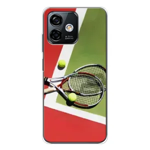 Чохли з прінтом Спортивна тематика для Ulefone Note 16 Pro (Ракетки теніс)