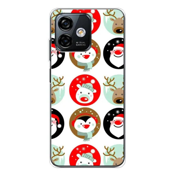 Чехол с рисунком «Рождественский принт» для Ulefone Note 16 Pro Чехол с рисунком «Рождественский принт» для Ulefone Note 16 Pro