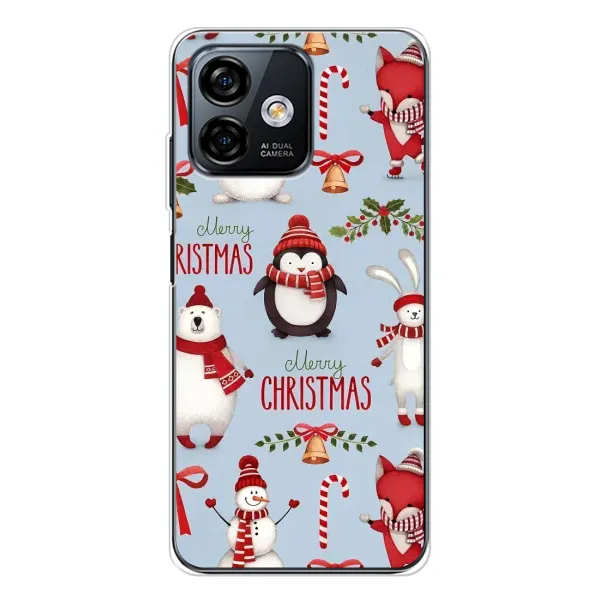 Чехол с рисунком «Рождественский» для Ulefone Note 16 Pro