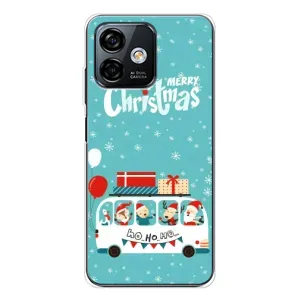 Силиконовый бампер на рождество для Ulefone Note 16 Pro (Рождественское настроение)