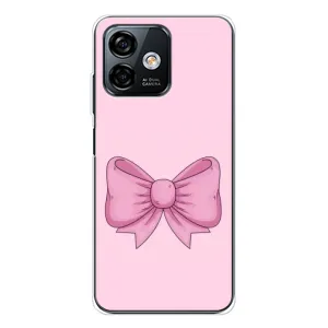 Чохол банти для Ulefone Note 16 Pro (Рожевий бантик)