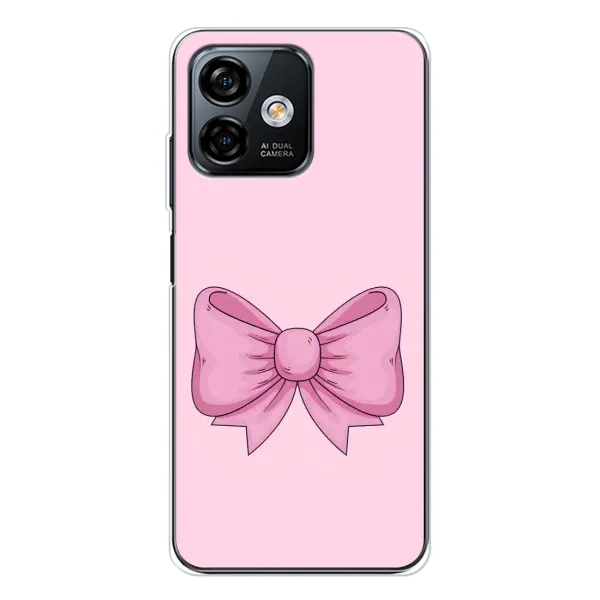 Чехол с рисунком «Розовый бантик» для Ulefone Note 16 Pro Чехол с рисунком «Розовый бантик» для Ulefone Note 16 Pro