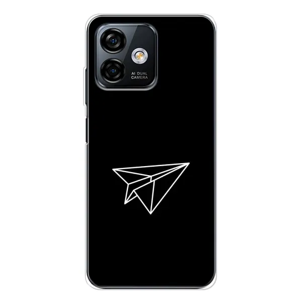 Чехол с рисунком «Самолетик» для Ulefone Note 16 Pro