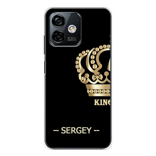 Чехол с рисунком «SERGEY» для Ulefone Note 16 Pro