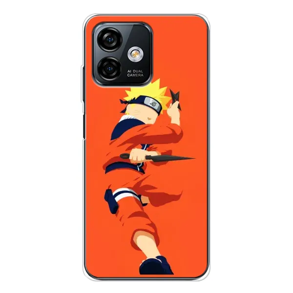 Чехол с рисунком «Силуэт Наруто» для Ulefone Note 16 Pro