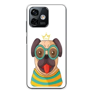 Бампер для Ulefone Note 16 Pro з картинкою "Песики" (Собака Король)