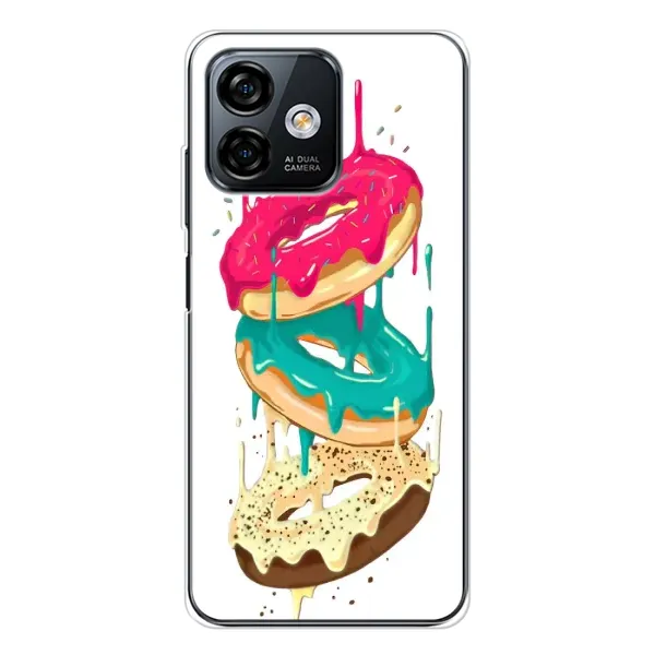 Чехол с рисунком «Сочные пончики» для Ulefone Note 16 Pro Чехол с рисунком «Сочные пончики» для Ulefone Note 16 Pro