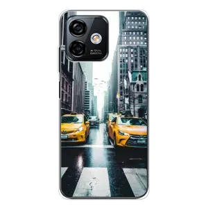 Чехол с рисунком «Такси» для Ulefone Note 16 Pro