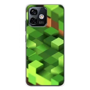 Чохли для Ulefone Note 16 Pro (Персонажі МайнКрафт) (Текстура)