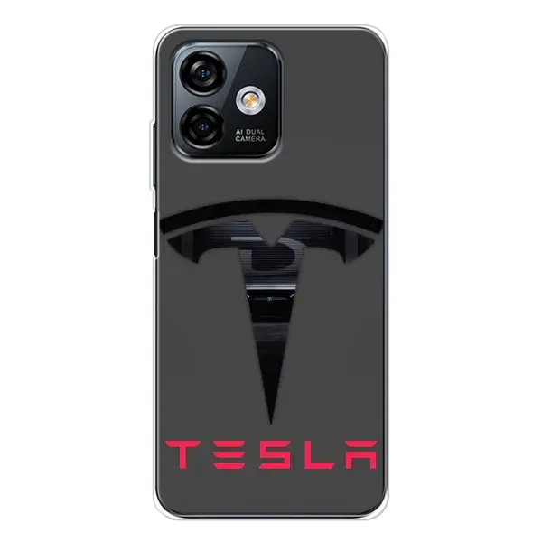 Чехол с рисунком «Logo TESLA» для Ulefone Note 16 Pro Чехол с рисунком «Logo TESLA» для Ulefone Note 16 Pro
