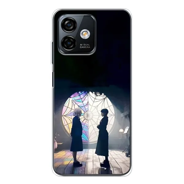 Чехол с рисунком «Уэнсдей и Энди» для Ulefone Note 16 Pro Чехол с рисунком «Уэнсдей и Энди» для Ulefone Note 16 Pro