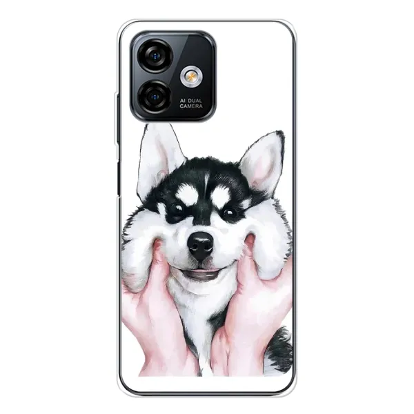 Чехол с рисунком «Собака Хаски» для Ulefone Note 16 Pro Чехол с рисунком «Собака Хаски» для Ulefone Note 16 Pro