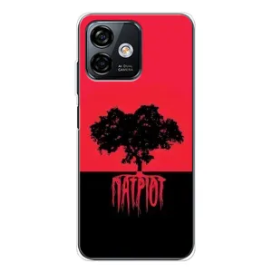Чехлы УПА (Красно-Чёрный) на Ulefone Note 16 Pro (УПА Патриот)