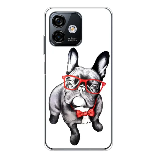 Чехол с рисунком «В очках» для Ulefone Note 16 Pro Чехол с рисунком «В очках» для Ulefone Note 16 Pro