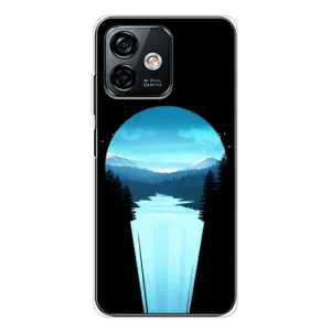 Літній Чохол на Ulefone Note 16 Pro (Синій Водоспад)