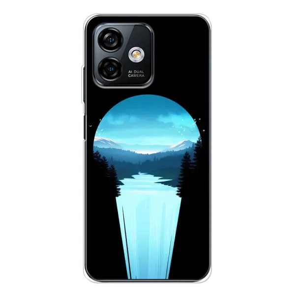 Чехол с рисунком «Синий Водопад» для Ulefone Note 16 Pro Чехол с рисунком «Синий Водопад» для Ulefone Note 16 Pro